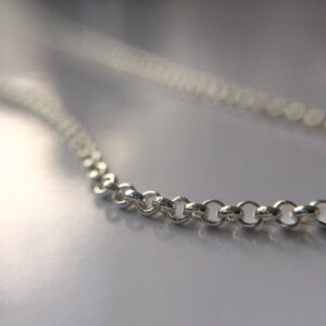 Cadena Rolito 45cm-plata 925